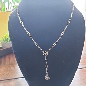Claires Silver tone  Necklace